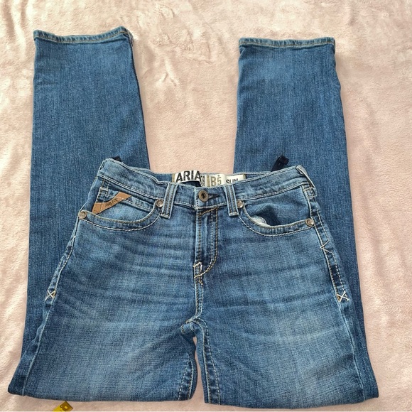 Ariat denim slim jean size 16/L30 - Picture 6 of 14